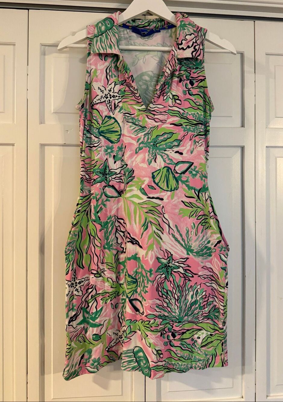 Banana Boat upf tropical printed coverup dress small - Picture 2 of 8